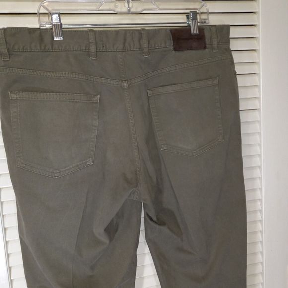 Ermenegildo Zegna Green Trouser Pants Size 38 Soft Inseam 38 See Description - Picture 4 of 13